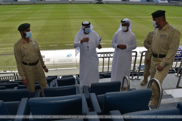 Dubai Police and Dubai Sports Council discuss preparations for start of season and return of fans